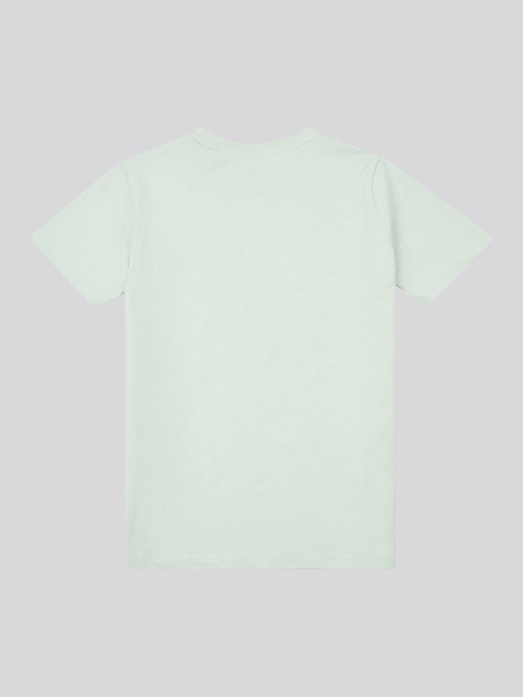 Lee Green Boys Wobbly Graphic Print 100% Cotton T-Shirt - Image 2 of 3