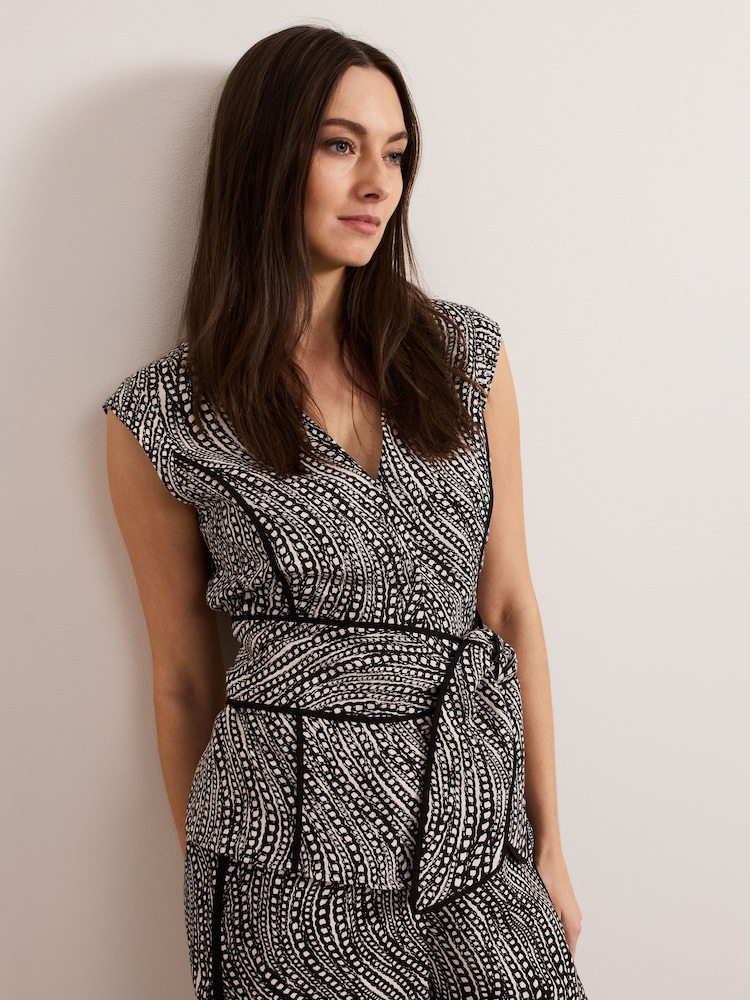 Phase Eight Mariana Print Top - Imagen 1 de 7 Phase Eight Mariana Print Top - Imagen 1 de 7