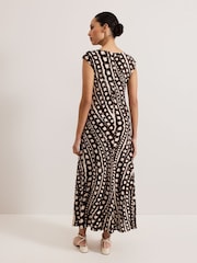 Phase Eight Brown Kristy Midaxi Dress - Image 2 of 7