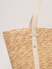 Phase Eight Natural Straw Shoulder Bag - Image 3 of 7