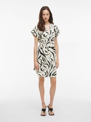 VILA Grey Belted Short Shirt Dress - Image 3 of 7