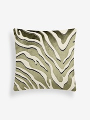 Velvet Animal Print Cushion - Imagem 3 de 5