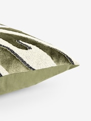 Velvet Animal Print Cushion - Imagem 5 de 5