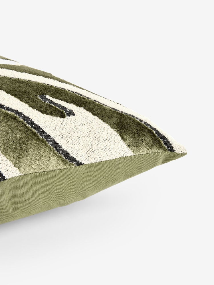 Velvet Animal Print Cushion - Imagem 5 de 5