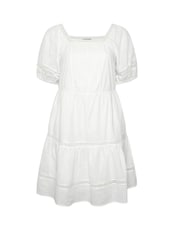 Yours Curve White Western Smock 100% Cotton Dress - Image 5 of 5