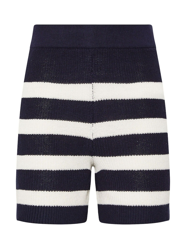 Long Tall Sally White Stripe Coord Shorts - Image 6 of 6