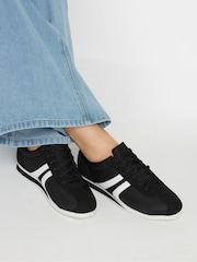 Long Tall Sally Black Runner Trainers - Image 1 of 5