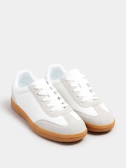 Long Tall Sally White Retro Trainers - Image 3 of 5