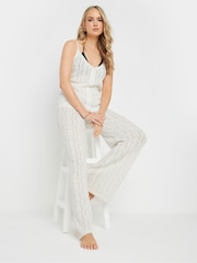 Long Tall Sally Natural Pointelle Knitted Camisole - Image 4 of 6