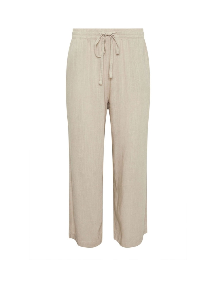 Pantalones de lino de pernera ancha de M&Co - Imagen 5 de 5 Pantalones de lino de pernera ancha de M&Co - Imagen 5 de 5