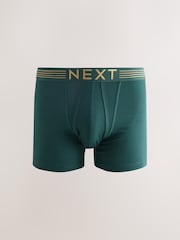 Rich Navy/Purple/Orange 10 pack A-Front Boxers - Image 8 of 14