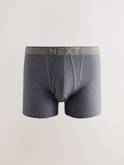 Rich Navy/Purple/Orange 10 pack A-Front Boxers - Image 9 of 14