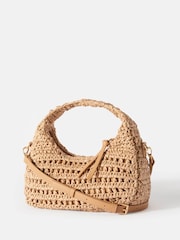 Mint Velvet Brown Lily Paper Cross-Body Bag - Image 2 of 4
