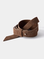 Mint Velvet Brown Suede Tie Belt - Image 2 of 4
