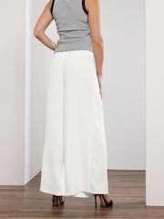Star by Julien MacDonald White Wide Leg Tailored Trousers - Image 4 of 5