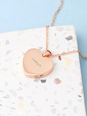 Treat Republic Personalised Heart Photo Locket - Image 2 of 5