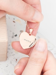 Treat Republic Personalised Heart Photo Locket - Image 3 of 5