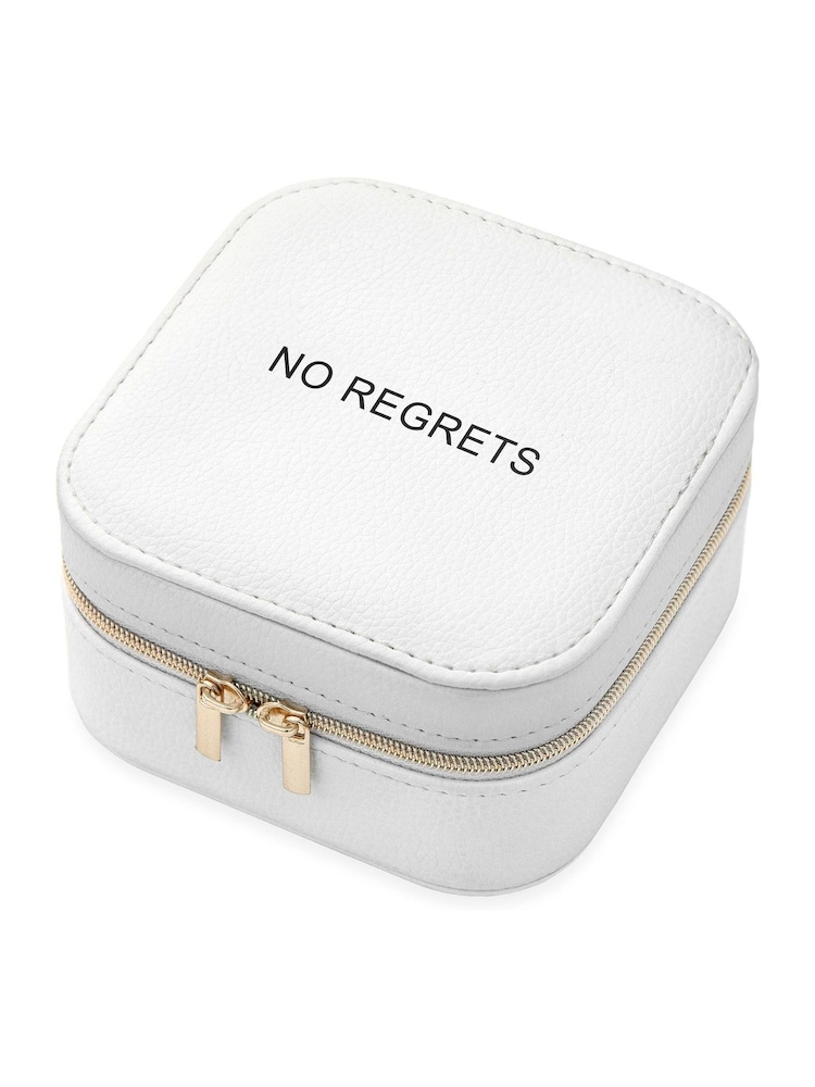 Treat Republic Personalised Bold Message Travel Jewellery Case - Image 5 of 5