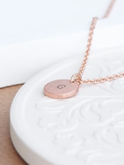 Treat Republic Personalised Monogrammed Round Tag Necklace - Image 2 of 5