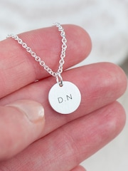 Treat Republic Personalised Monogrammed Round Tag Necklace - Image 3 of 5
