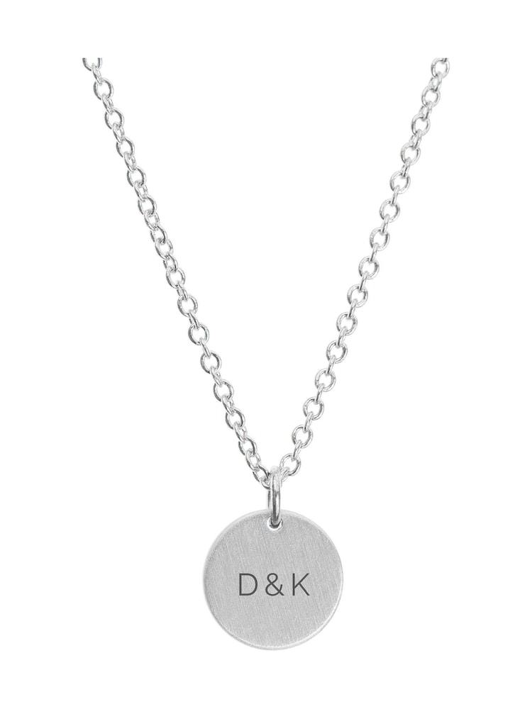 Treat Republic Personalised Monogrammed Round Tag Necklace - Image 5 of 5