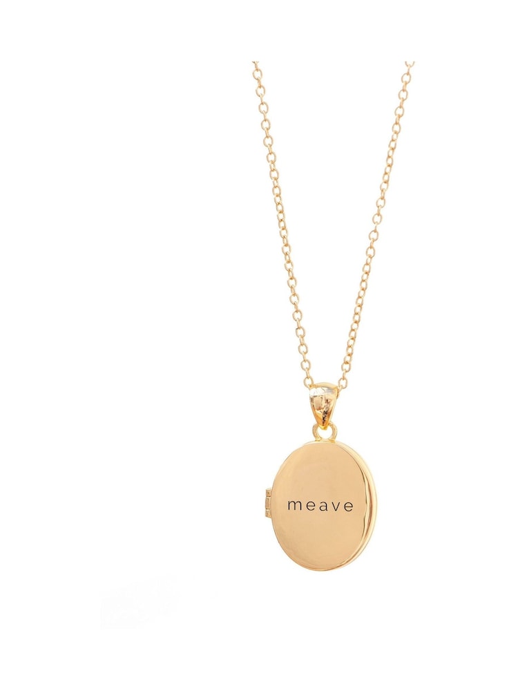 Treat Republic Personalised Oval Photo Locket - Image 5 of 5