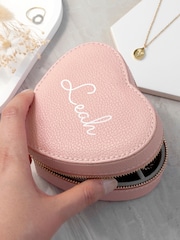 Treat Republic Personalised Heart Jewellery Case - Image 2 of 5
