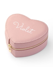 Treat Republic Personalised Heart Jewellery Case - Image 5 of 5