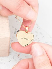 Treat Republic Personalised Heart Photo Locket - Image 3 of 5