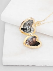 Treat Republic Personalised Heart Photo Locket - Image 4 of 5