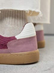 Pink Cord Forever Comfort® Lace-Up Trainers - Image 6 of 10