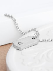 Treat Republic Monogrammed Tag Necklace - Image 2 of 5