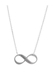 Treat Republic Personalised Infinity Twist Necklace - Image 2 of 3