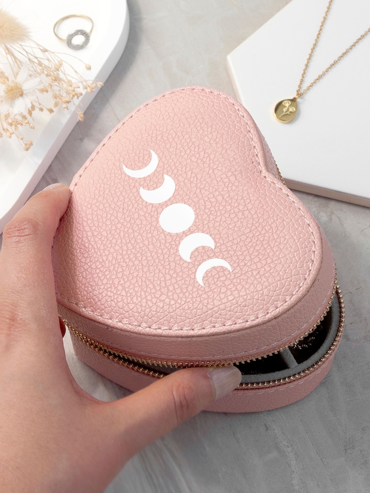 Treat Republic Customisable Icon Heart Jewellery Case - Image 2 of 5
