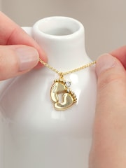 Treat Republic Baby Personalised Feet Necklace - Image 2 of 5