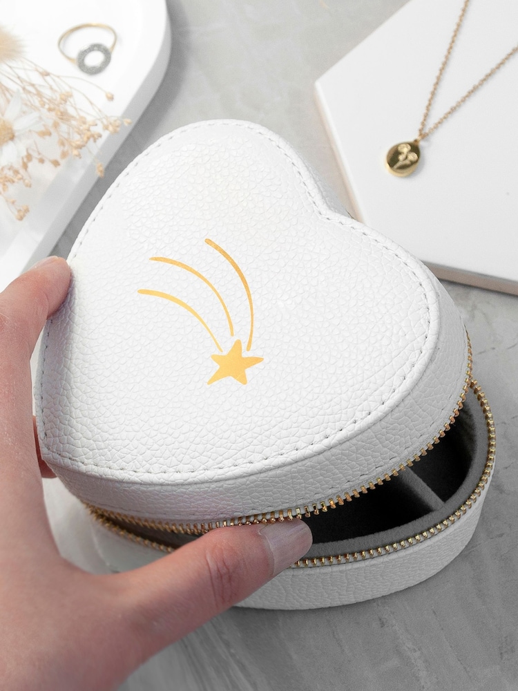 Treat Republic Customisable Icon Heart Jewellery Case - Image 2 of 5