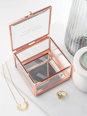 Treat Republic Personalised Glass Trinket Box - Image 2 of 5