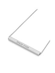 Treat Republic Personalised Horizontal Bar Necklace - Image 4 of 4