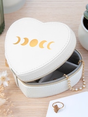 Treat Republic Customisable Icon Heart Jewellery Case Lunar Phase - Image 1 of 5