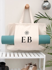 Treat Republic Monogrammed Yoga Tote Bag - Image 1 of 5