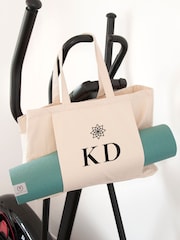 Treat Republic Monogrammed Yoga Tote Bag - Image 3 of 5