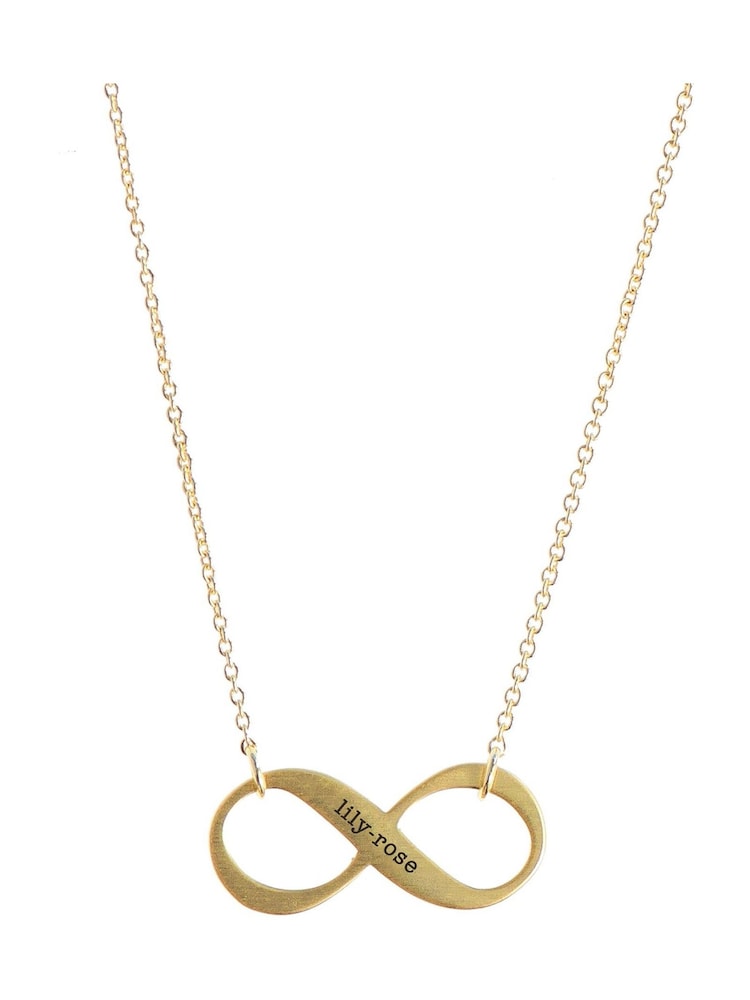 Treat Republic Personalised Infinity Twist Necklace - Image 3 of 3