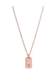 Treat Republic Monogrammed Tag Necklace - Image 5 of 5