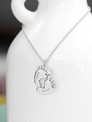 Treat Republic Baby Personalised Feet Necklace - Image 3 of 5