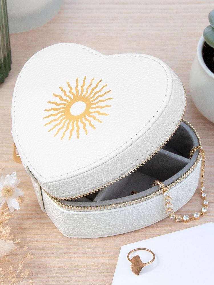 Treat Republic Customisable Icon Heart Jewellery Case - Image 1 of 5