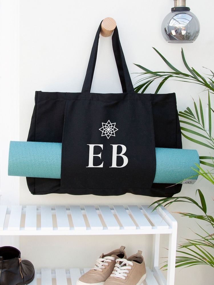 Treat Republic Monogrammed Yoga Tote Bag - Image 2 of 5