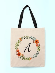 Treat Republic Personalised Autumn Wreath Tote Bag - Image 1 of 2