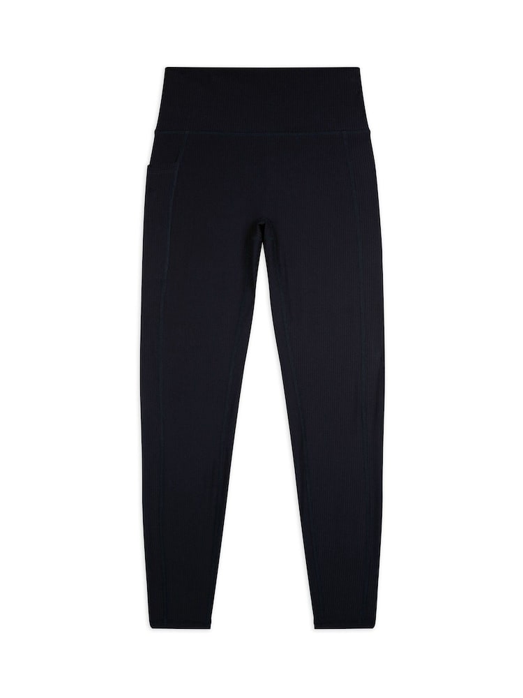 Negro - Chelsea Peers SoftSculpt Rib Leggings - Imagen 5 de 5