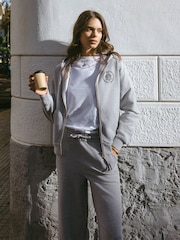 Chelsea Peers Grey 100% Cotton Joggers - Image 3 of 5