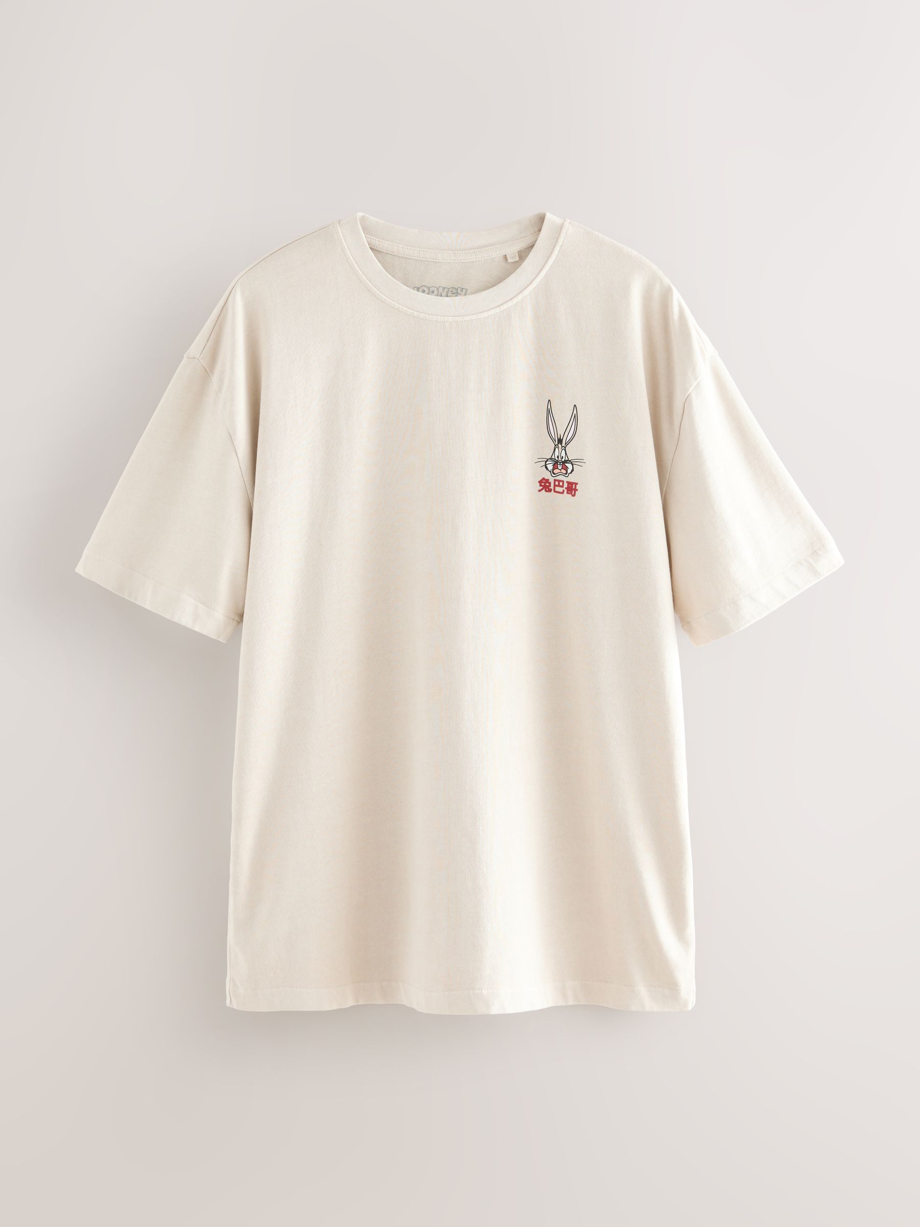Buy White Bugs Bunny Looney Tunes Graphic Print T-Shirt from Next USA